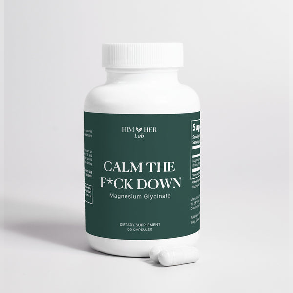 Calm The F*ck Down magnesium glycinate ingredients detail