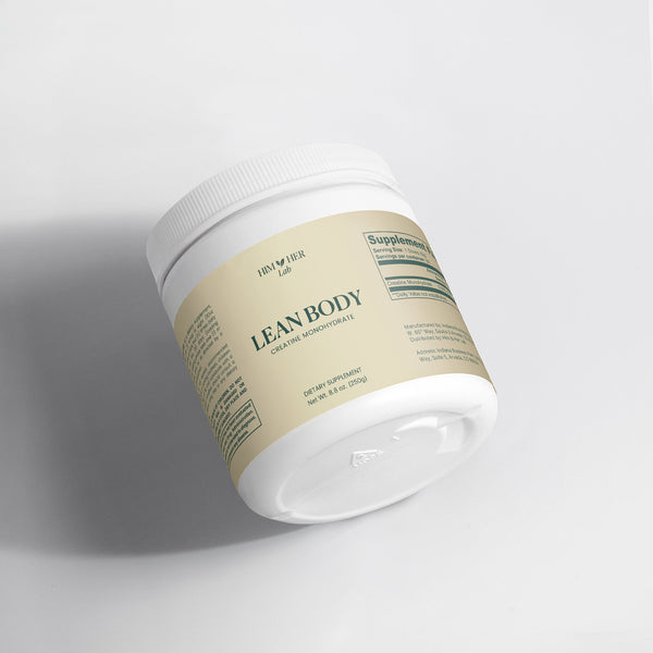 Lean Body and Mind creatine supplement label