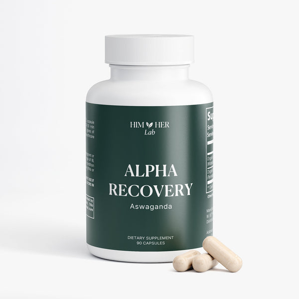 Ashwagandha stress relief supplement label